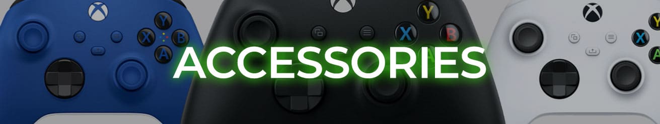 Xbox Page Accessories - Buy now from Monster Shop