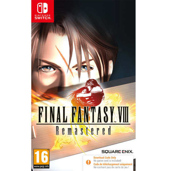 Final Fantasy VIII Remastered Code in a Box Nintendo Switch