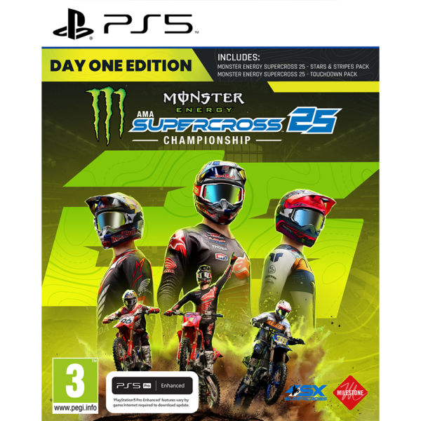 Monster Energy Supercross 25 – The Official Videogame PlayStation 5