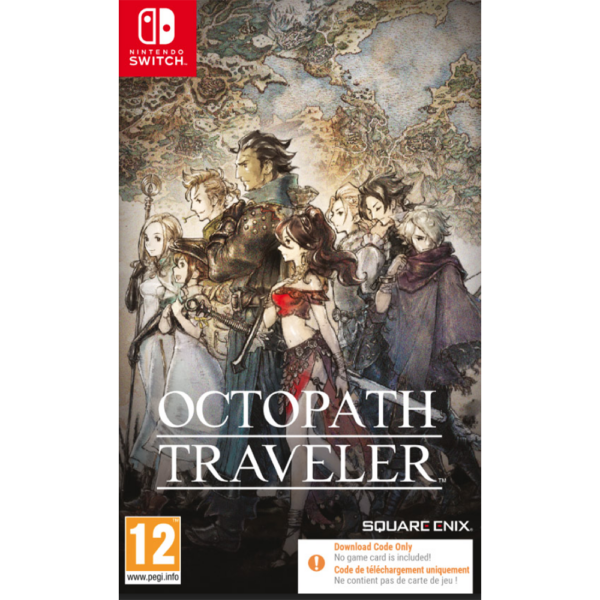 Octopath Traveler Code in a Box Nintendo Switch