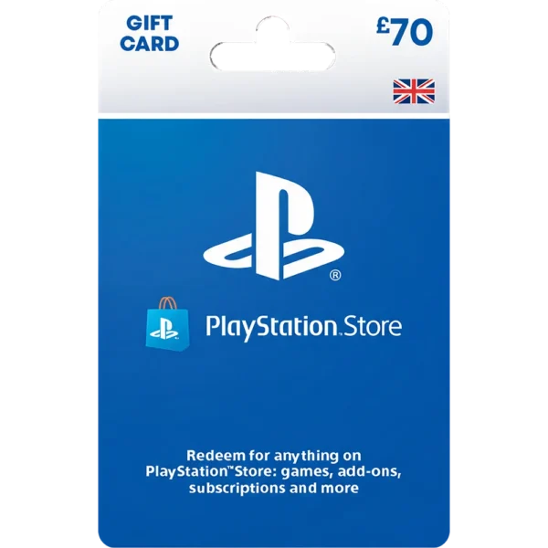 £70 PlayStation Store Gift Card - Digital Code