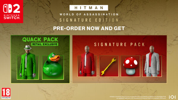 Hitman World of Assassination - Signature Edition Nintendo Switch 2 - Image 2