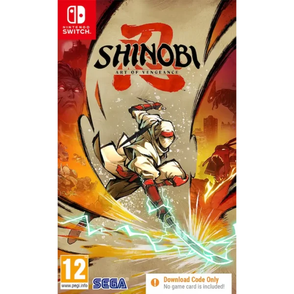SHINOBI: Art of Vengeance Nintendo Switch (Code In Box)