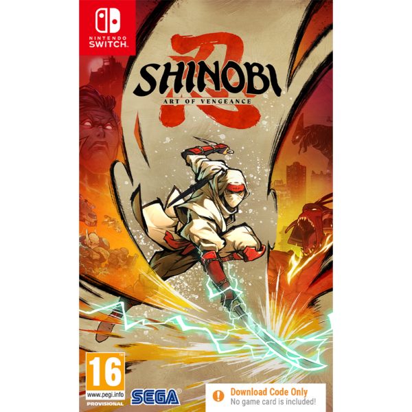 SHINOBI: Art of Vengeance Nintendo Switch (Code In Box)