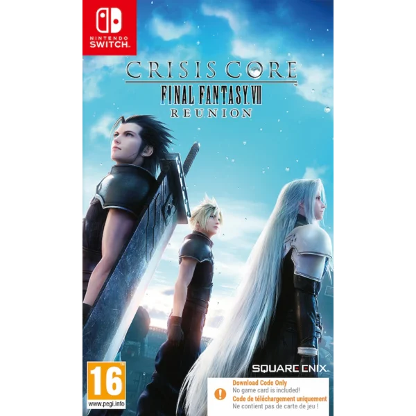 Crisis Core: Final Fantasy VII Reunion (Download Code in Box) - Switch