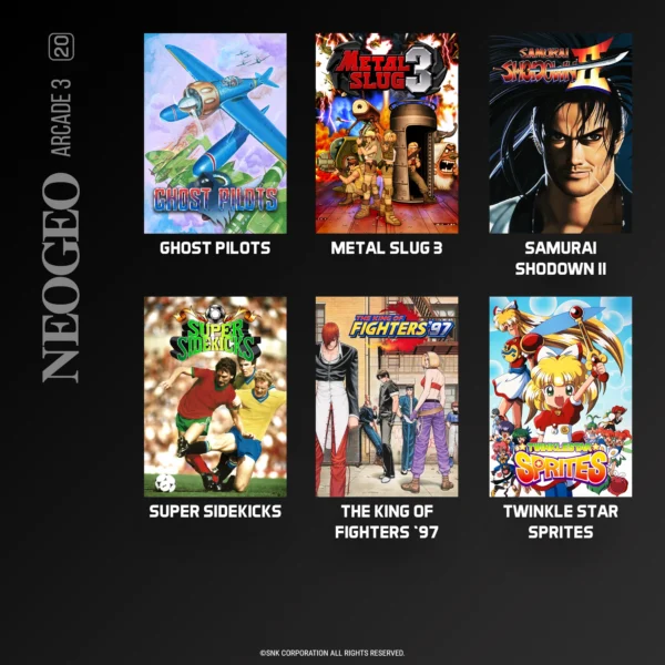 NEOGEO Arcade 3 - Evercade - Image 2