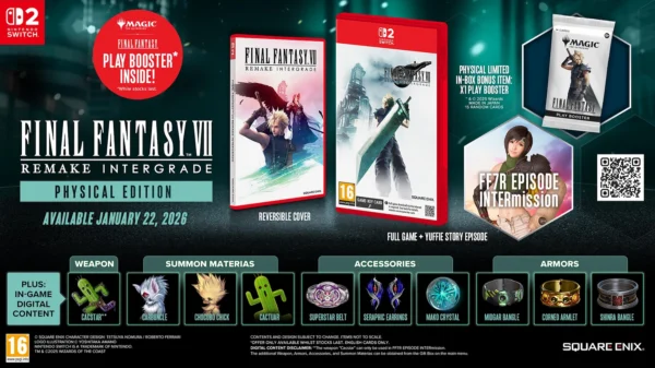 Final Fantasy VII Remake Intergrade 'Day One Edition' - Switch 2 - Image 2