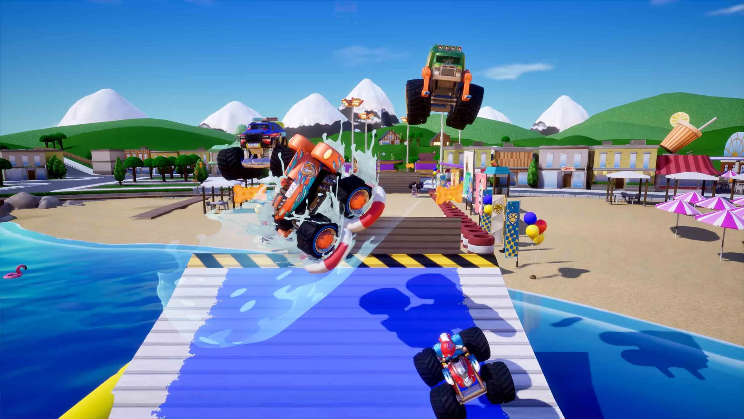 PAW Patrol Rescue Wheels stunts and tricks
