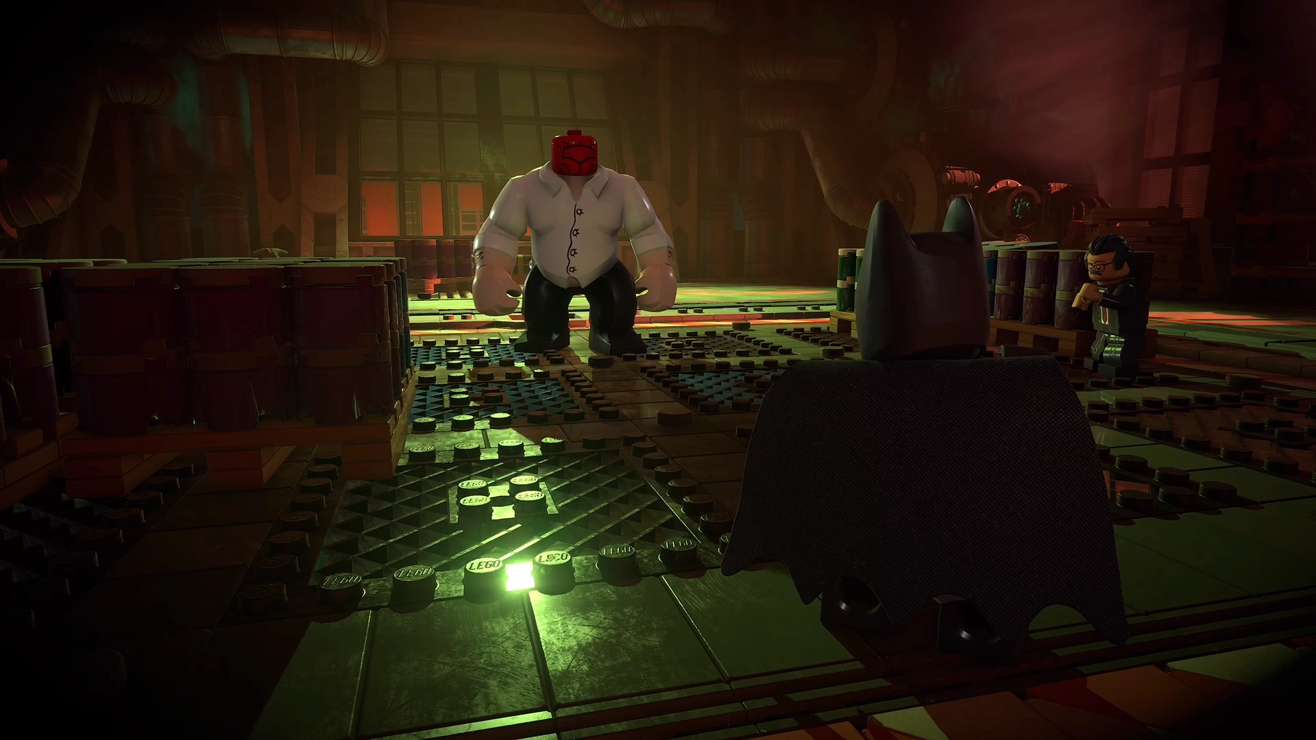 LEGO Batman combat system