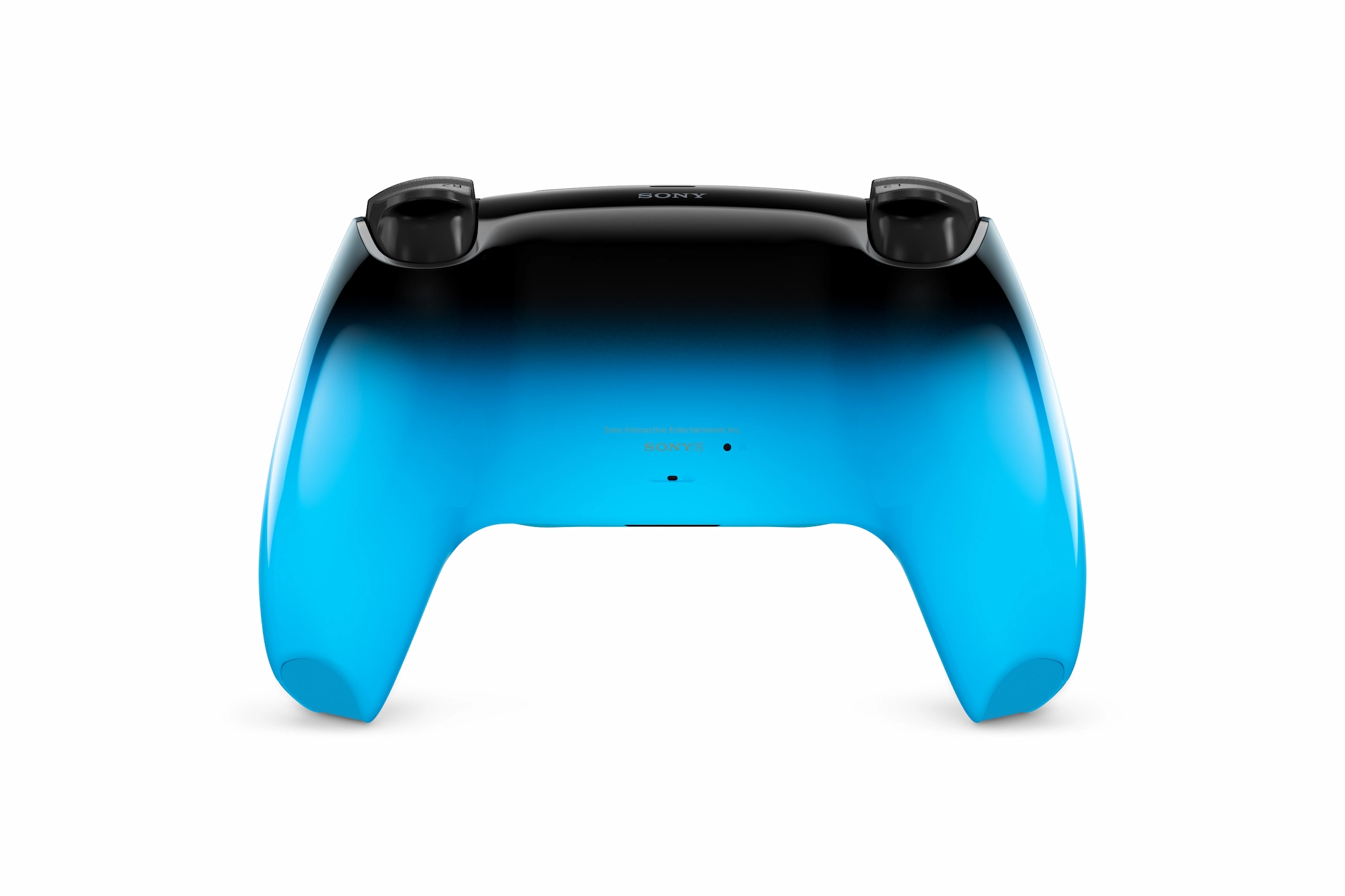 DualSense Hyperpop Rhythm Blue back view