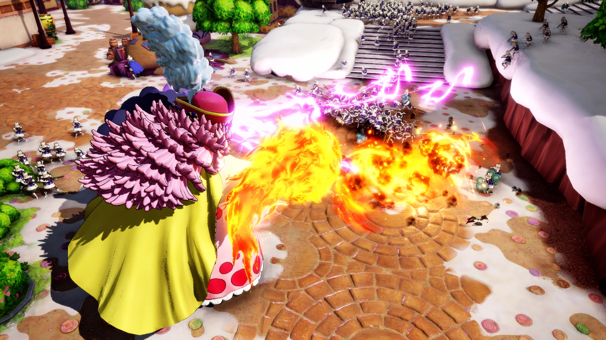 Destructible environments in One Piece: Pirate Warriors 4 placeholder image